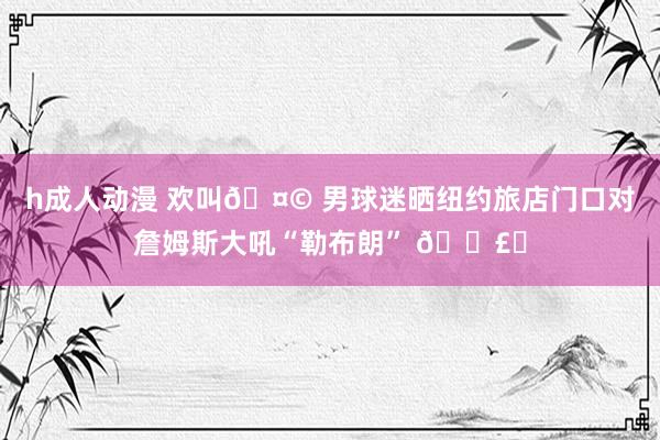 h成人动漫 欢叫🤩 男球迷晒纽约旅店门口对詹姆斯大吼“勒布朗” 🗣️